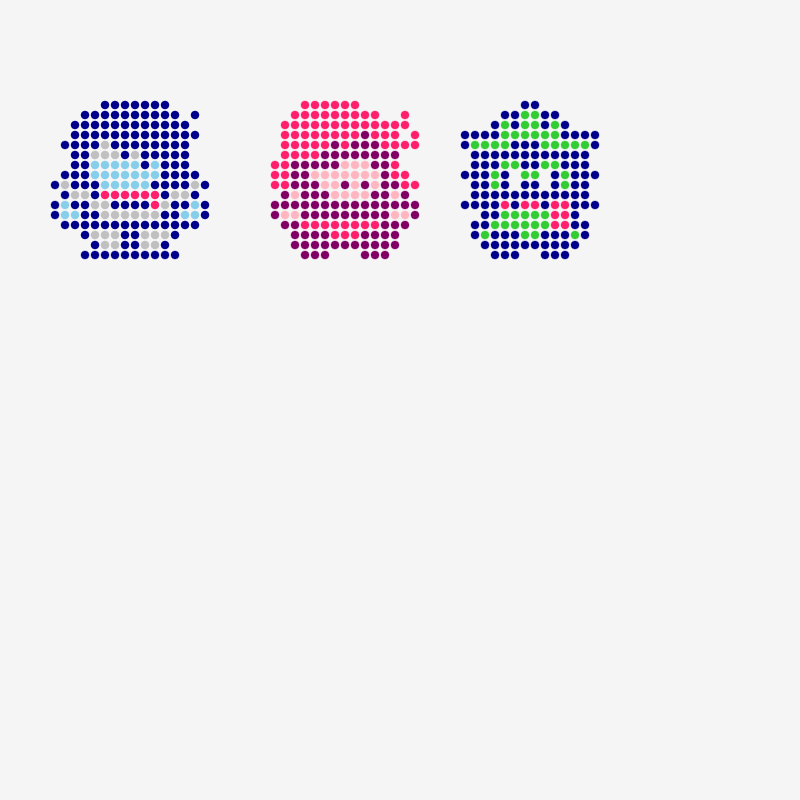 Legend of Tenna Fun Gang Sprites