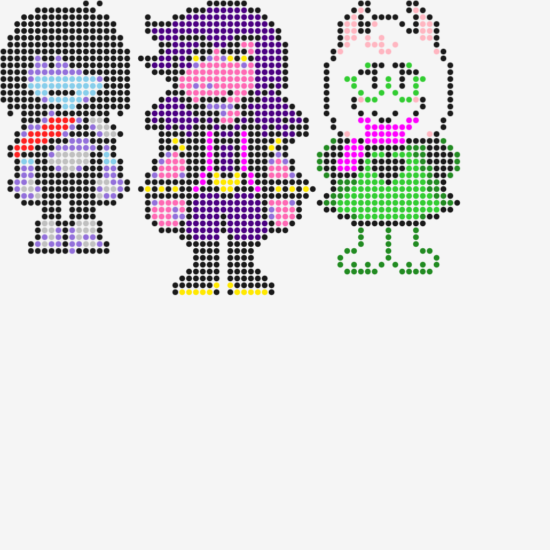 Kris Susie and Ralsei